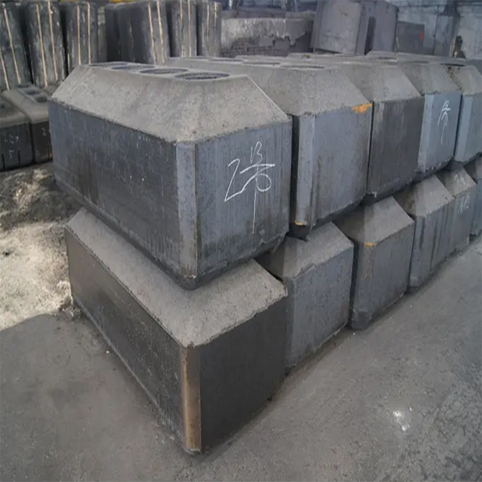 1.6-1.8 G/cm3 Bloque de carbono de ánodo de densidad con forma cuadrada y contenido de cenizas de 0,3-0,5%