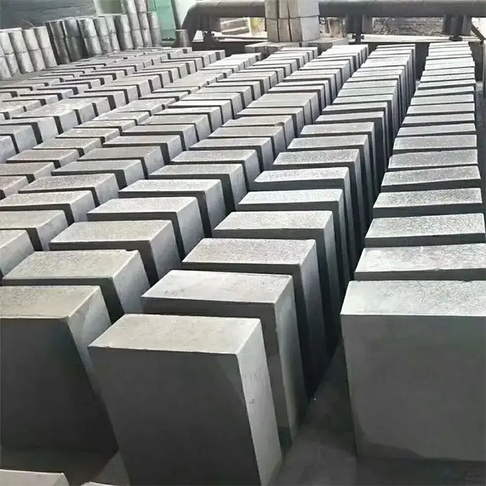 Celdas electrolíticas de aluminio Bloque de carbono catódico Sustancia de carbono conductora con densidad 1,6-1,8 G/cm3