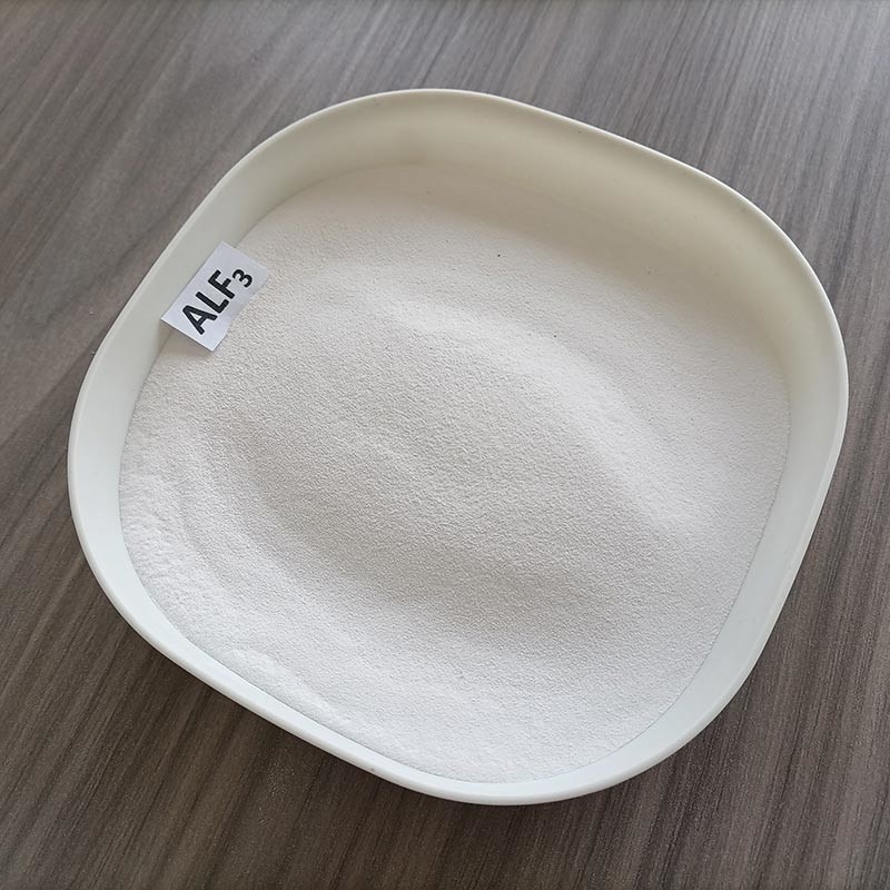 Fluoruro de aluminio CAS no 7784-18-1 utilizado como flujo para esmaltes cerámicos