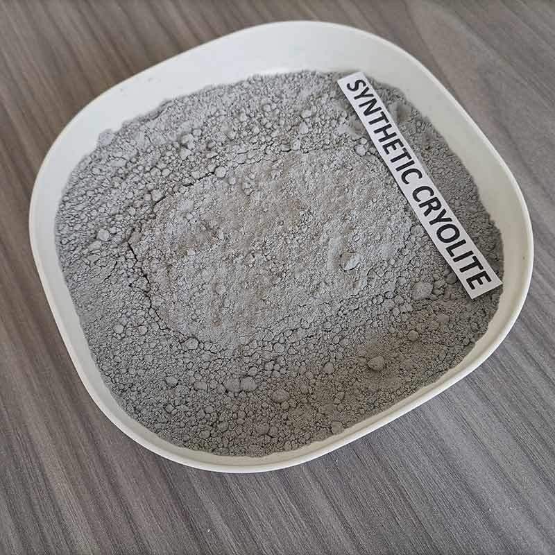 Cryolita sintética de alta pureza de grado industrial para la producción de aleaciones de aluminio
