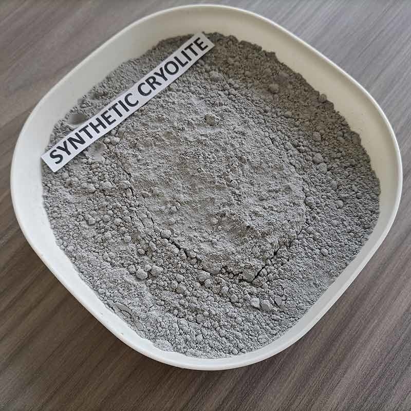 Cryolita sintética de alta pureza de grado industrial para la producción de aleaciones de aluminio