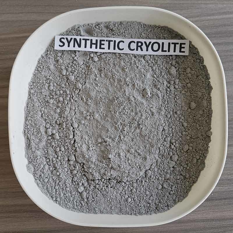 Cryolita sintética de alta pureza de grado industrial para la producción de aleaciones de aluminio