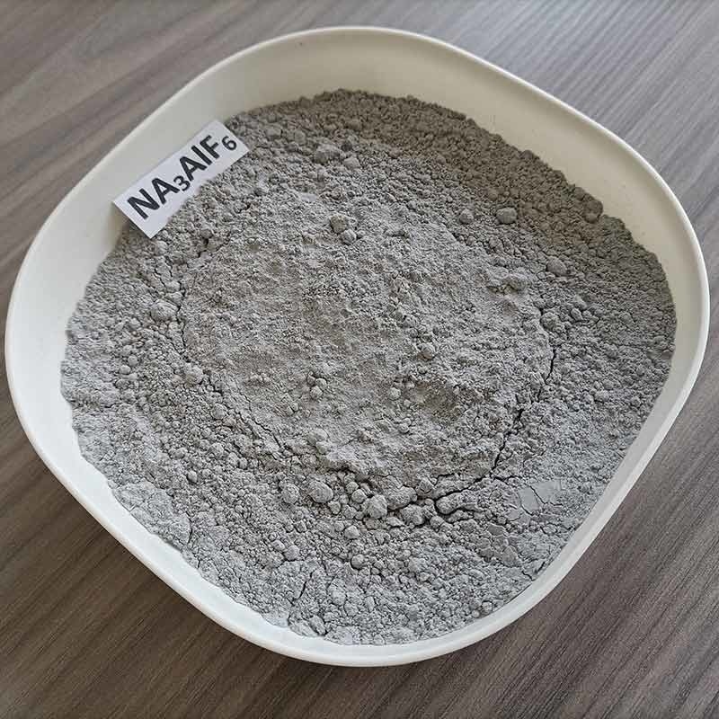 Cryolita sintética de alta pureza de grado industrial para la producción de aleaciones de aluminio