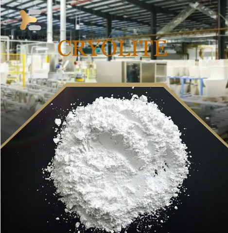 Cryolita sintética de grado reactivo 99% Na3AIF6 para agentes de eliminación de lodos utilizados como flujo para la electrólisis del aluminio