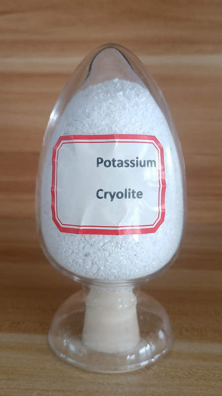 Venta en caliente Criolita de potasio, flujos para soldadura y soldadura en caliente, materias primas para cerámica y industria del vidrio