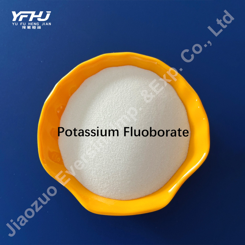 125.90 Peso molecular Polvo blanco KBF4 Fluoborato de potasio para flujo en la soldadura