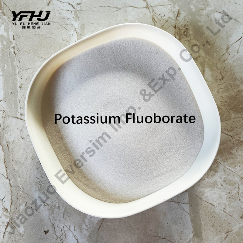 125.90 Peso molecular Polvo blanco KBF4 Fluoborato de potasio para flujo en la soldadura