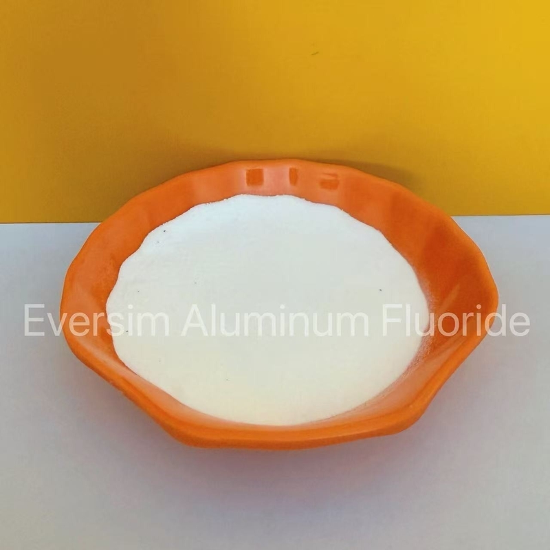 Alta pureza 98% Peso molecular 83,98 Alf3 Fluoruro de aluminio como materiales de flujo de grado industrial