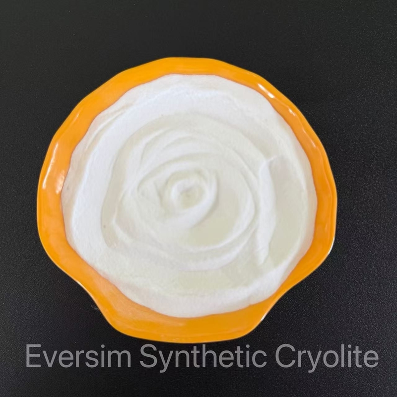 Productos químicos de calidad superior CAS13775-53-6 Cryolita sintética de arena blanca para la industria del aluminio electrolítico