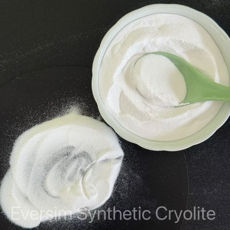 Producto químico de alta calidad, arenoso blanco CH-1/CM-1, criolita sintética Na3AlF6 para la industria cerámica
