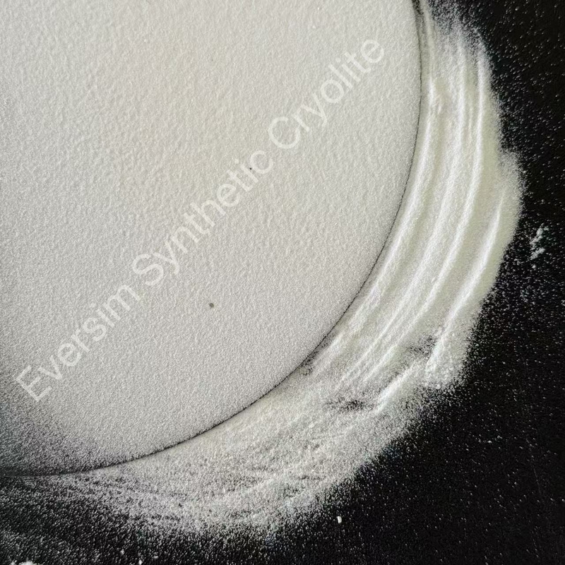 Arenas blancas químicas inorgánicas Na3AlF6 CH-1/CM-1 Criolita sintética para la industria de la cerámica y los esmaltes